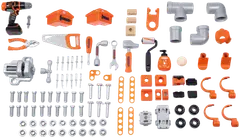 Smoby - Black + Decker Mega Center -työkalupenkki - 2