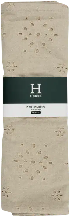 House kaitaliina Embroidery 40x140 cm beige - 2