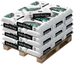 Kekkilä Koristekivi musta diabaasi 25 kg, lava 42 säkkiä - 1