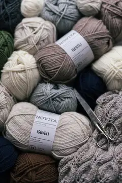 Novita lanka Isoveli 100 g kivi - 5