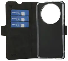 Wave Book Case, Honor Magic8 Lite 5G, Musta - 3