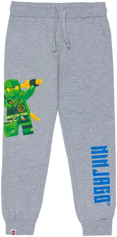 LEGO lasten collegehousut Ninjago DW01A - Grey melange - 1