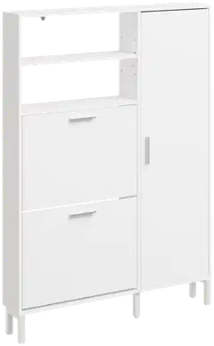 SoBuy kenkäkaappi valkoinen FSR230-W - 1