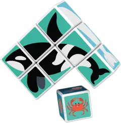 Geomag Magicube Merieläimet -magneettirakennussetti 11 osaa - 2