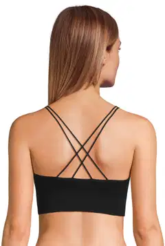 Danskin naisten bralette-rintaliivit 211D082638 - BLACK - 3