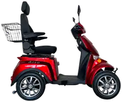 Arvo senioriskootteri punainen P800 - 2