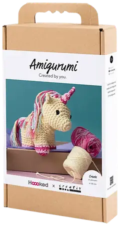 Amigurumi Askartelusetti, Yksisarvinen, 1pkk/ 1 pkt - 3