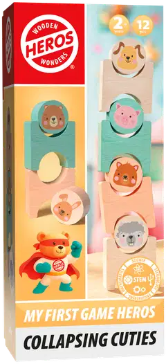 Heros peli My First Game Collapsing Cuties - 1