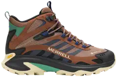 Merrell miesten ulkoilukenkä Moab Speed 2 Mid GTX - Rye - 1