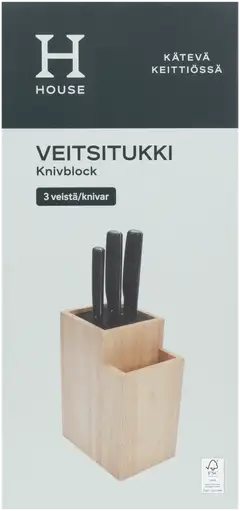 House veitsitukki ja kolme veistä - 2