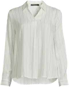 London Fog naisten kangaspusero 228L260501 - Striped - 2