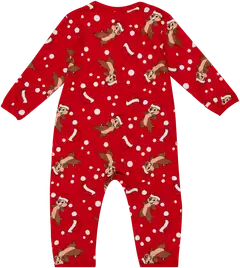 Disney vauvojen pyjama Tiku & Taku Joulu - RED - 2
