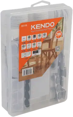 KENDO huopatassusetti 134 kpl - 2