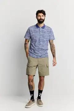 Finlayson miesten jersey-pikeepaita Tiuhta - Sage Green - 2