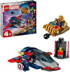 LEGO Super Heroes 76319 Captain America vastaan Thanos - 1
