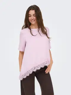 JDY naisten asymmetrinen paita Jdyurba - Winsome Orchid - 3