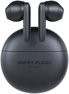 Happy Plugs langattomat nappikuulokkeet Joy Lite, musta - 3