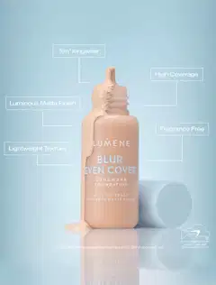 Lumene Blur Even Cover Meikkivoide 3 30 ml - 0 - 4