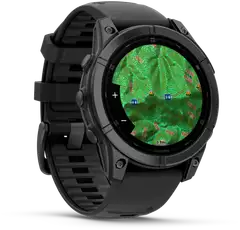 Garmin urheilukello Fenix E AMOLED 47 mm tummanharmaa teräs/musta - 5