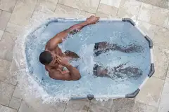 Lay-Z-Spa Kylmäallas Ovaali 150 Cm - 4
