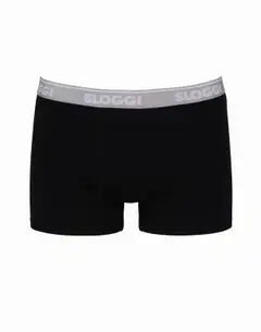 Sloggi miesten short 2P 10201634 - BLACK - 1