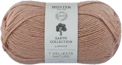 Novita lanka 7 Veljestä Nature 100g Päiväuni 502 - 1