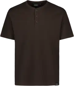 Reino&Aino miesten Henley T-paita Reino - Brown - 1