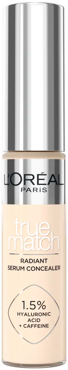 L'Oréal Paris True Match Radiant Serum Concealer -peitevoide 10W  11ml - LIGHT 1N - 2