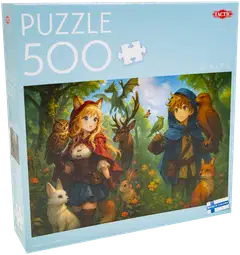 Tactic Palapeli Puzzle Lovers Along the Sylvan Path 500 palaa - 3