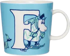 Moomin Arabia Finland Muumi muki 0,4L ABC F - 1