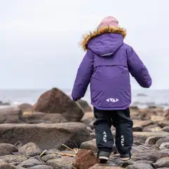 HC Outwear lasten vedenpitävä toppatakki Gast - Dark Lilac - 5