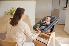 Hauck sitteri Highchair Bouncer tummanharmaa - 24
