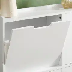 SoBuy kenkäkaappi valkoinen FSR100-W - 6