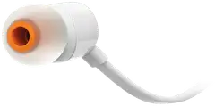 JBL langalliset nappikuulokkeet Tune 110 valkoinen - 2