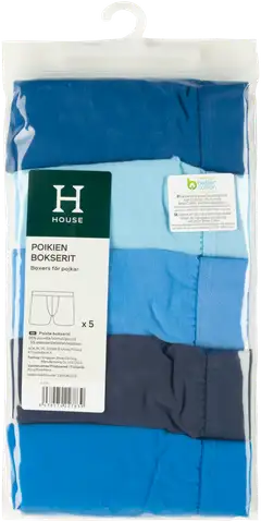 House lasten bokserit 231H082503 5-pack - blue multicolor - 3