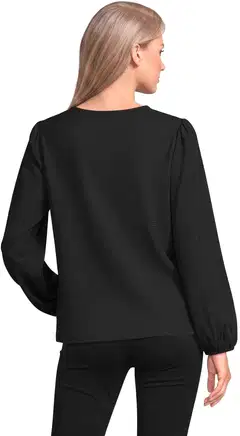 House naisten trikoopusero 213H263202 - black - 3