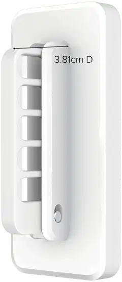 Command™ taittuva vaateripustin 17029-WHI-1-EU, valkoinen, 1 ripustin + 4 kiinnityspalaa/pakkaus - 3