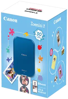 Canon valokuvatulostin Zoemini 2 mobiililaitteille + valokuvapaperi 30 kpl - 4
