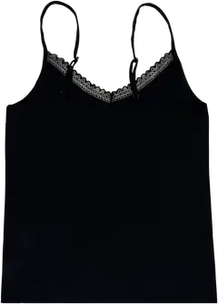 TEX naisten pyjamatoppi I969966 - BLACK 1 - 2