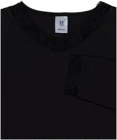 House lasten trikoopaita pitsisomisteilla 23TH292608 - Black - 3