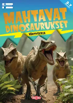 Mahtavat dinosaurukset - värityskirja - 1