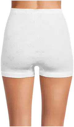 Actuelle naisten Short alushousut AC-39146 2-pack - WHITE - 3