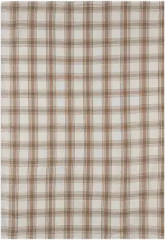 House keittiöpyyhe Anni beige/valkoinen 5 kpl - 6