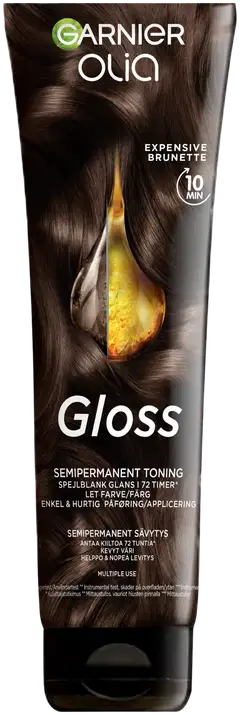 Garnier Olia Gloss kiiltoa antava sävyte Expensive Brunette 150ml - 1