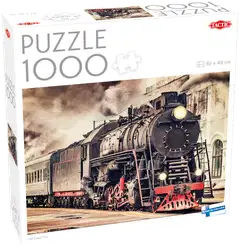 Tactic Palapeli Puzzle Lovers Old Steam Train 1000 palaa - 1