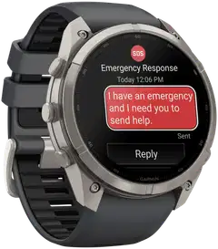 Garmin Fenix 9 Pro inReach 51 mm titaani- ja grafiitinharmaa urheilukello - 6