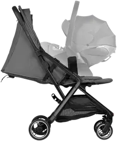 Hauck matkarattaat Fly N Care harmaa - 6