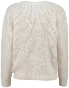 Hailys naisten villatakki Pi44pa - Cream - 3