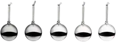 Iittala lasipallo 40 mm hopea 5 kpl - 1