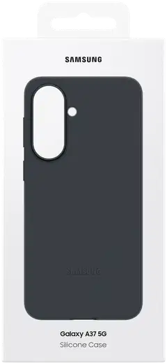 Samsung A37 silikonikuori musta - 7